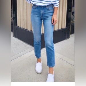 AYR The Yes Yes Yes straight leg crop length jean size 28